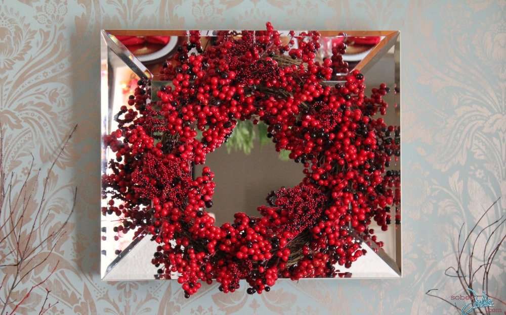 Creating a Cozy Country Christmas Dining Room 4 christmas dining room 6 wm